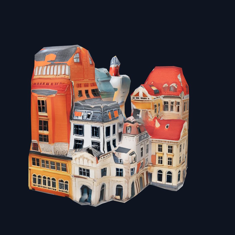 European Vintage Buildings model pack