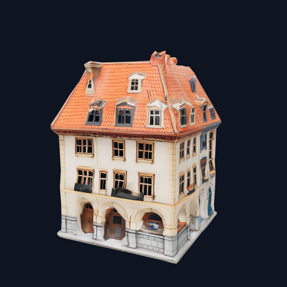 Charming Vintage Building model pack