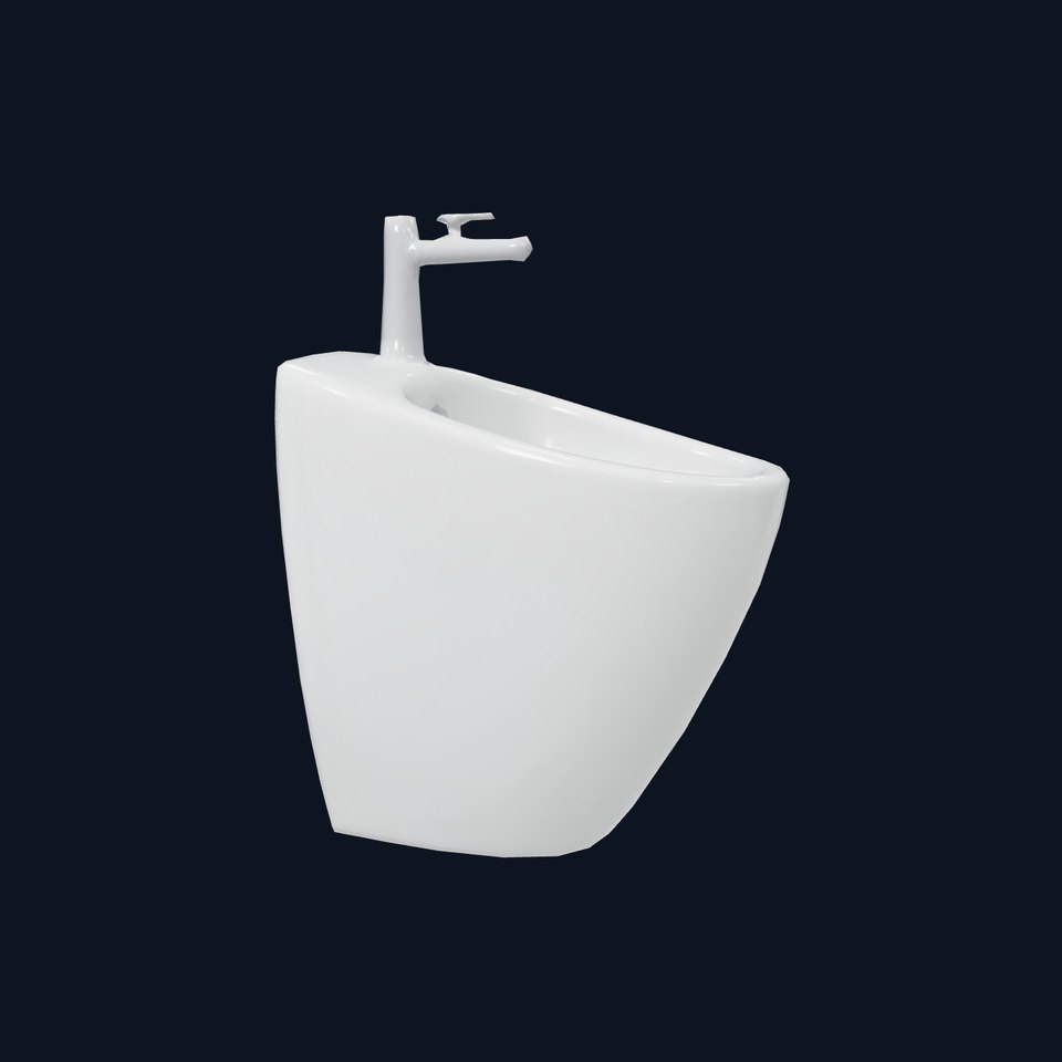 Modern Ceramic Bidet model pack