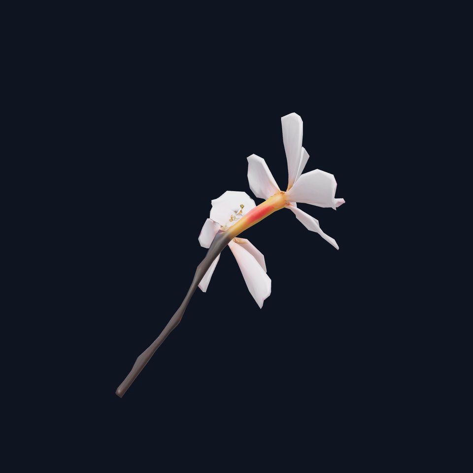 Cherry Blossom Branch model pack