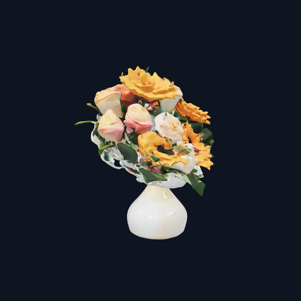 Vibrant Floral Bouquet model pack