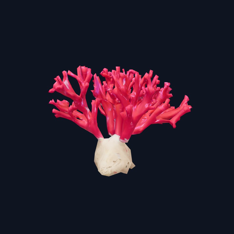 Vibrant Coral Reef model pack