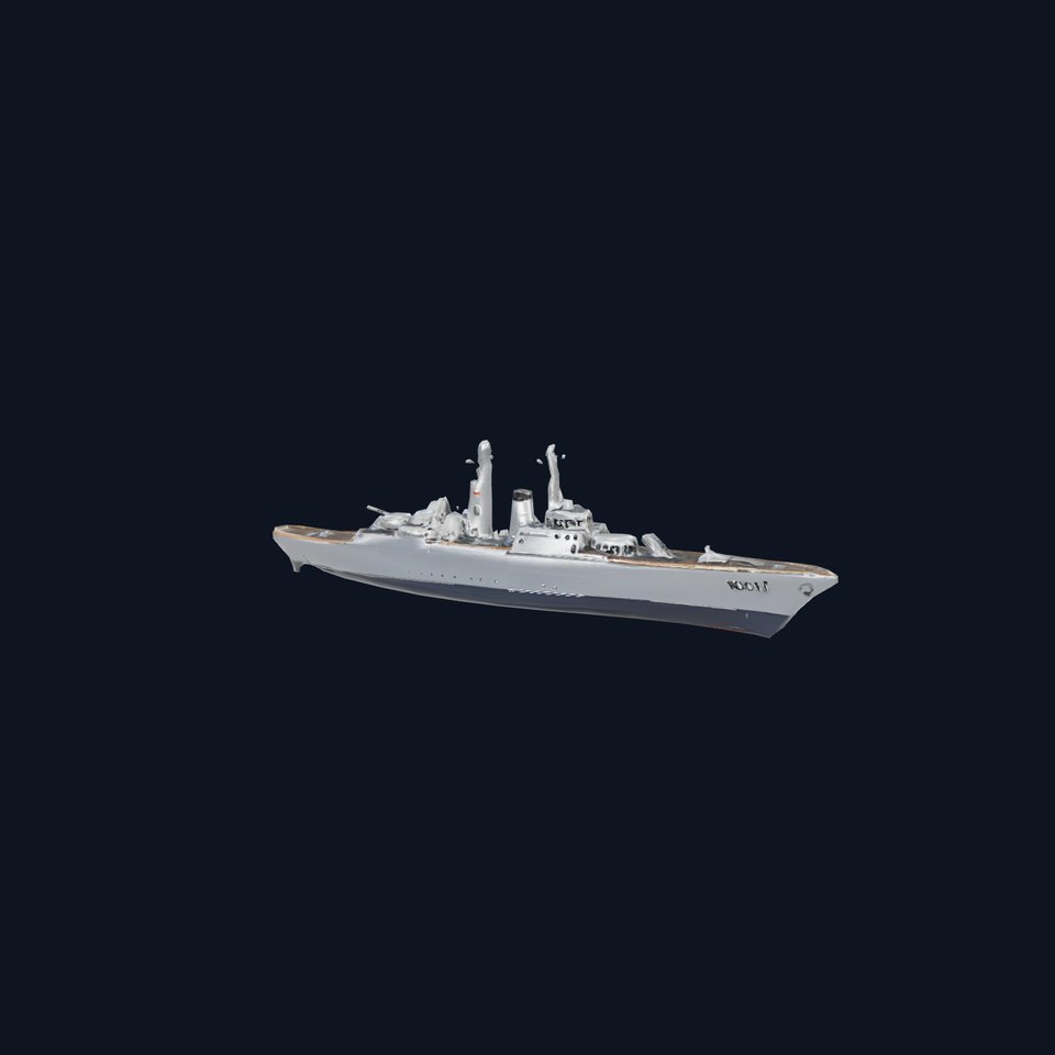 Modern Naval Cruiser model pack