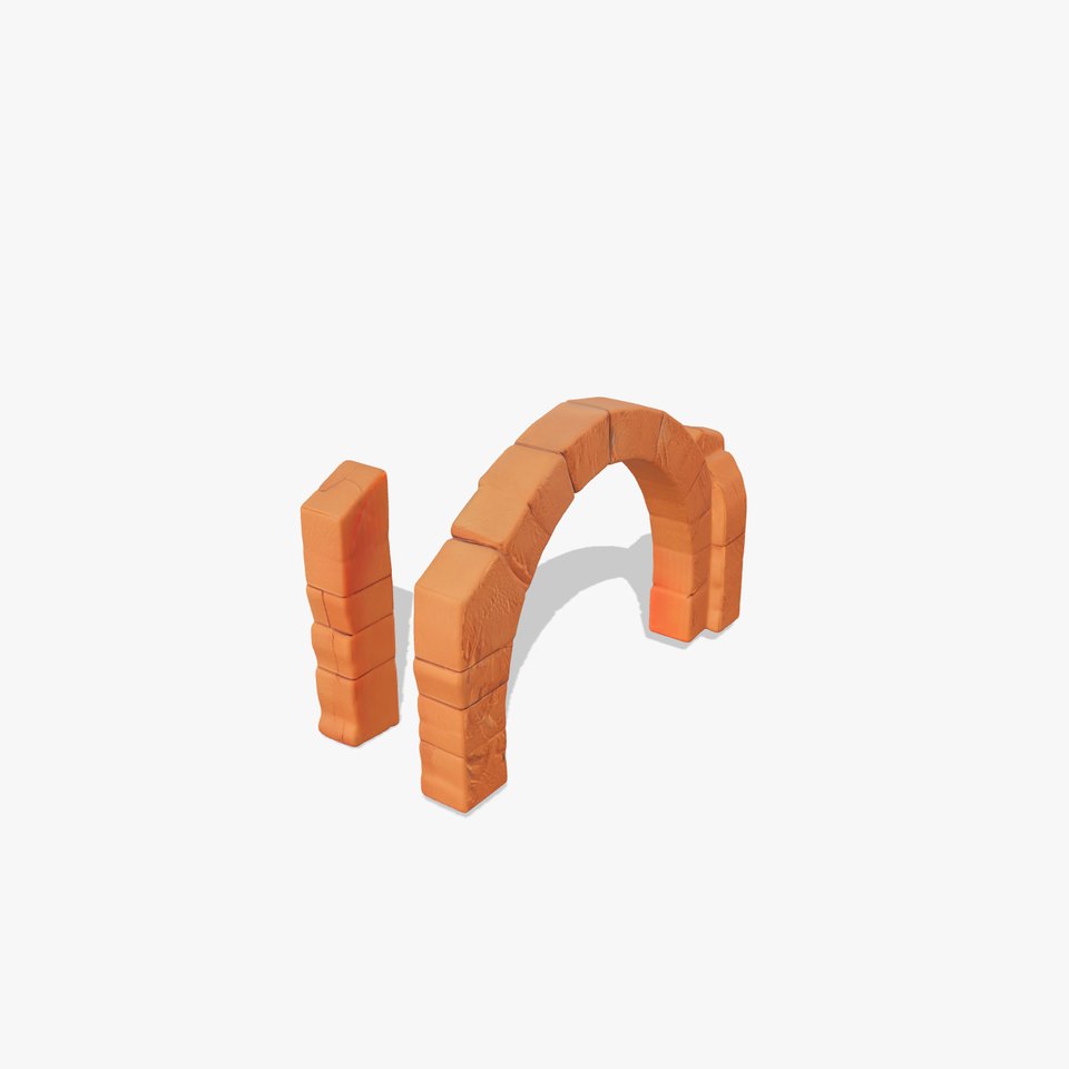 Rustic Brick Arch model pack