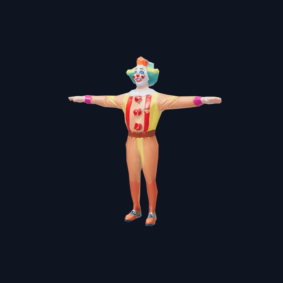 Colorful Clown Character model pack