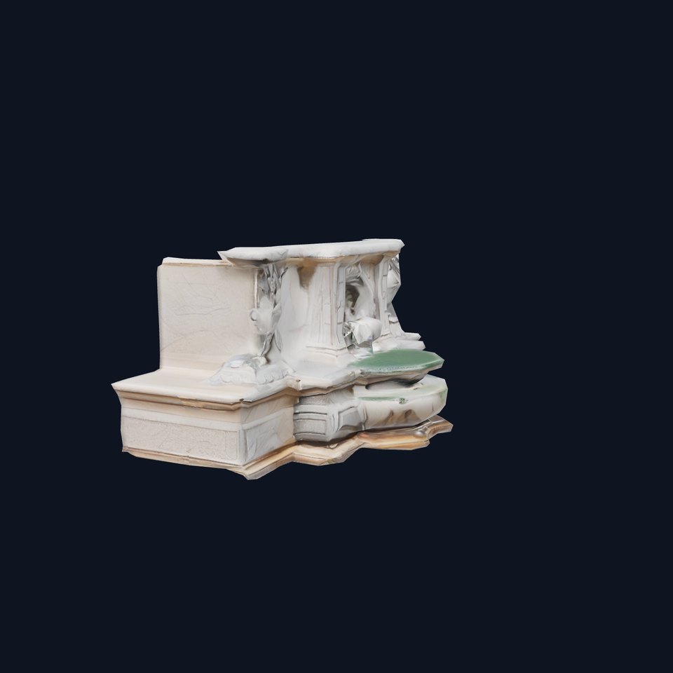 Elegant Stone Fountain model pack