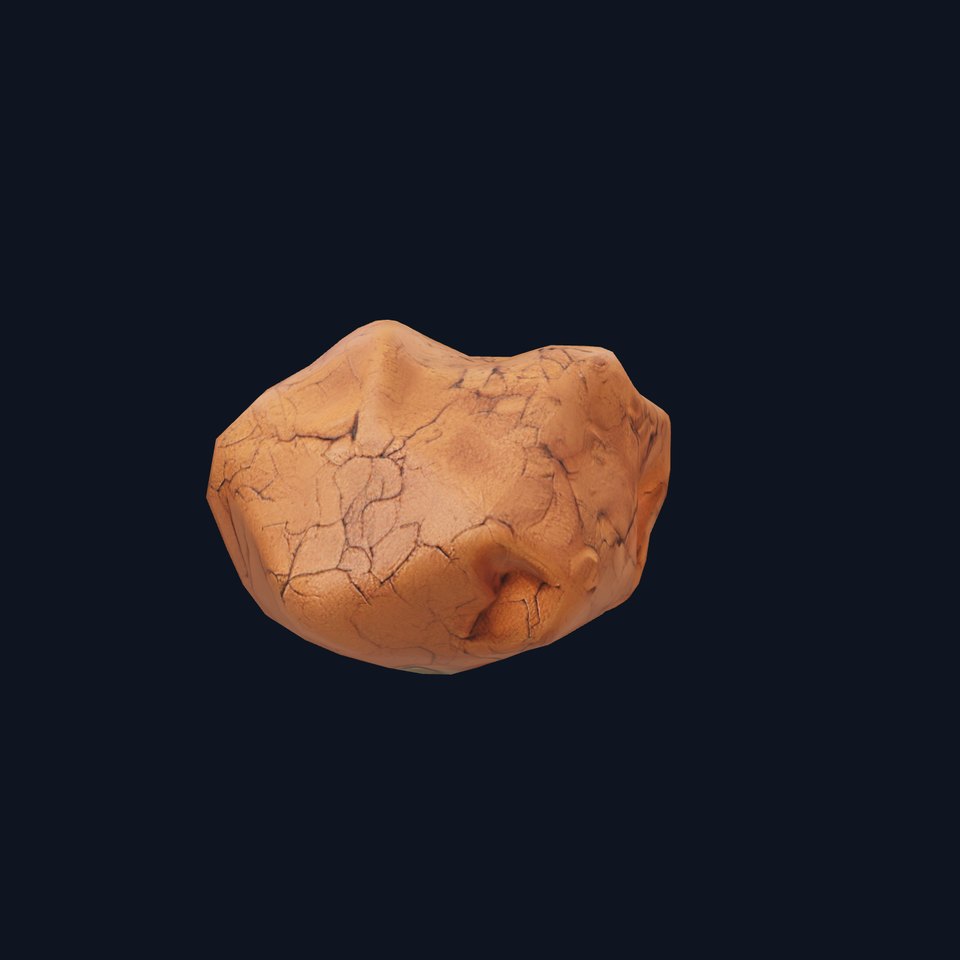 Terracotta Boulder model pack