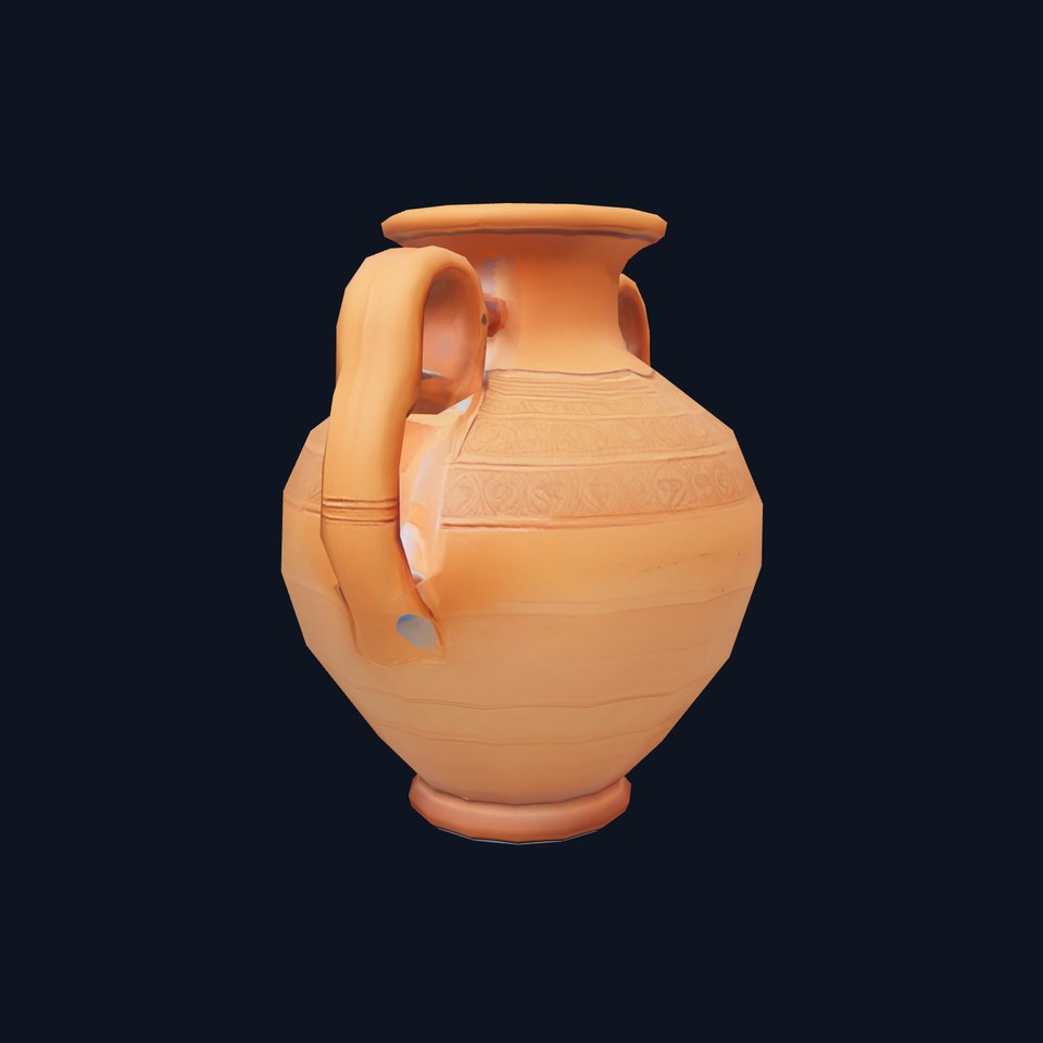 Terracotta Vase model pack