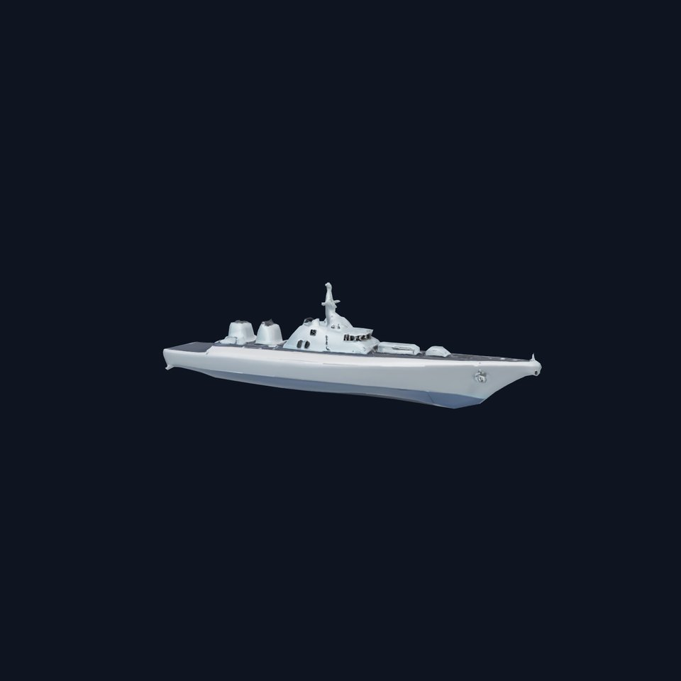 Modern Naval Warship model pack