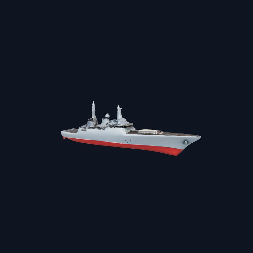 Modern Battleship Navy model pack