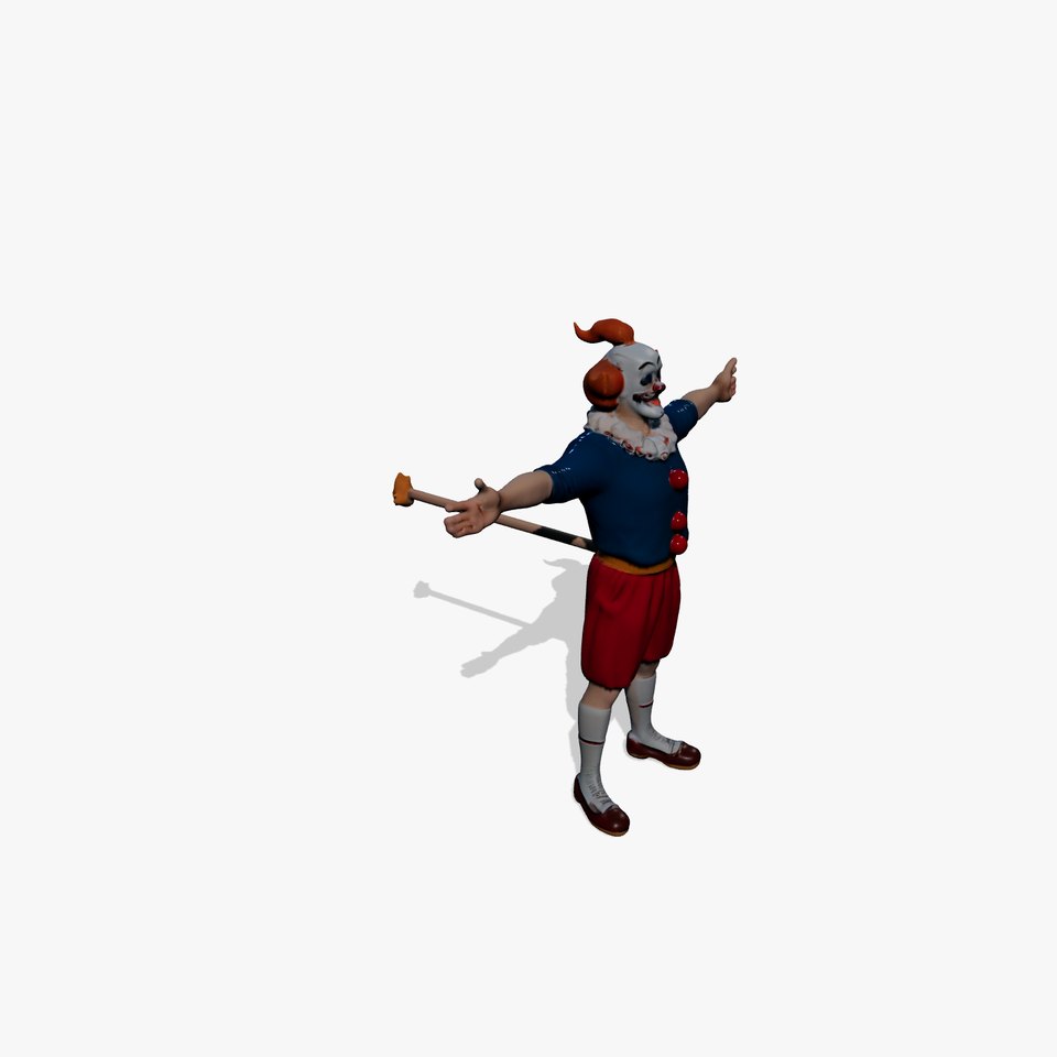 Vibrant Clown Character model pack