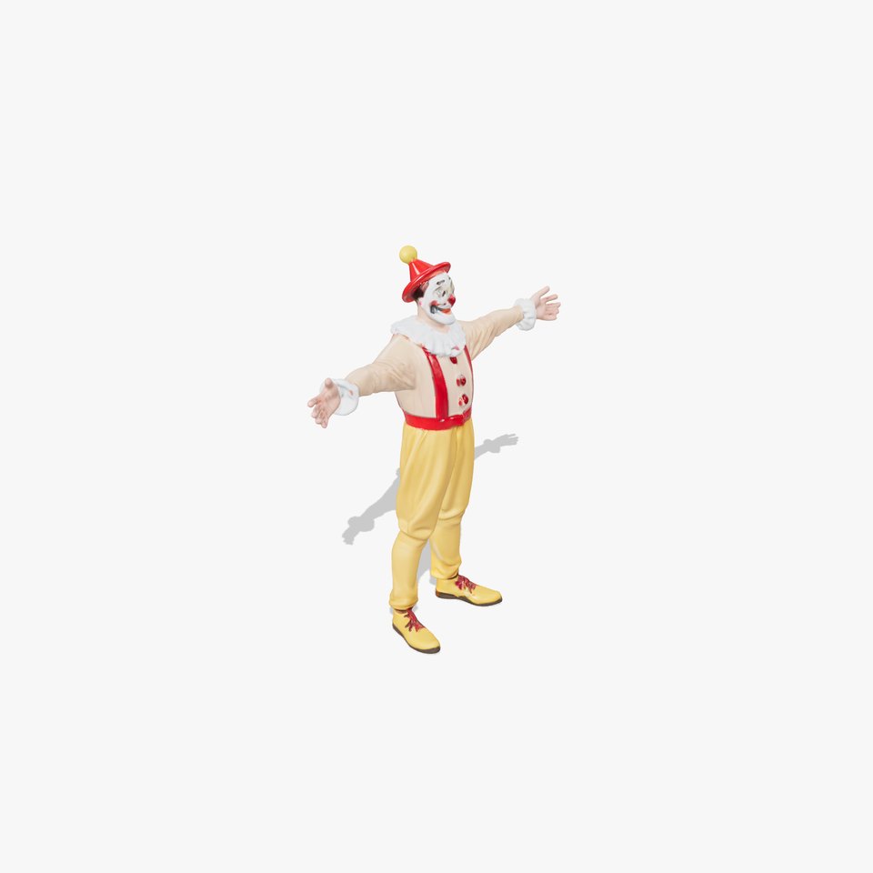 Playful Clown Character model pack