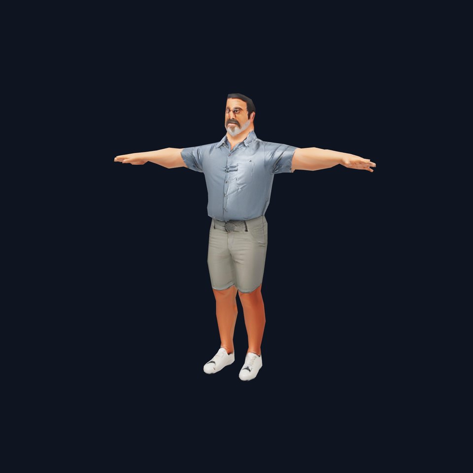 Casual Summer Outfit model pack