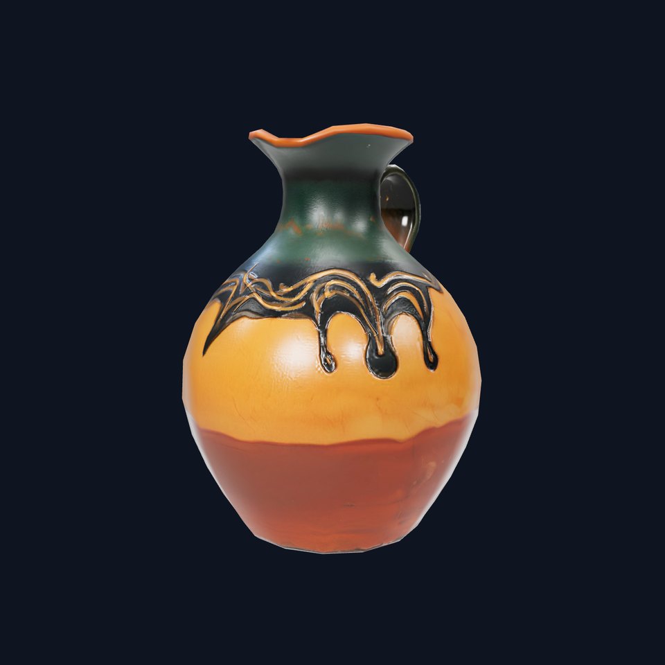Elegant Ceramic Vase model pack