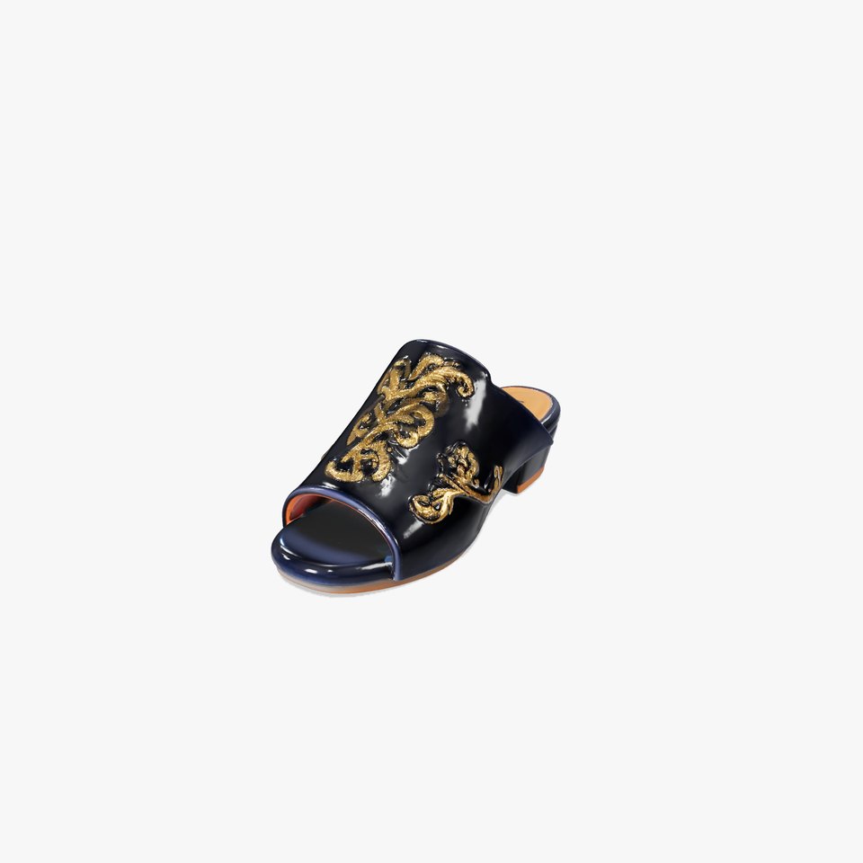 Royal Velvet Sandal model pack