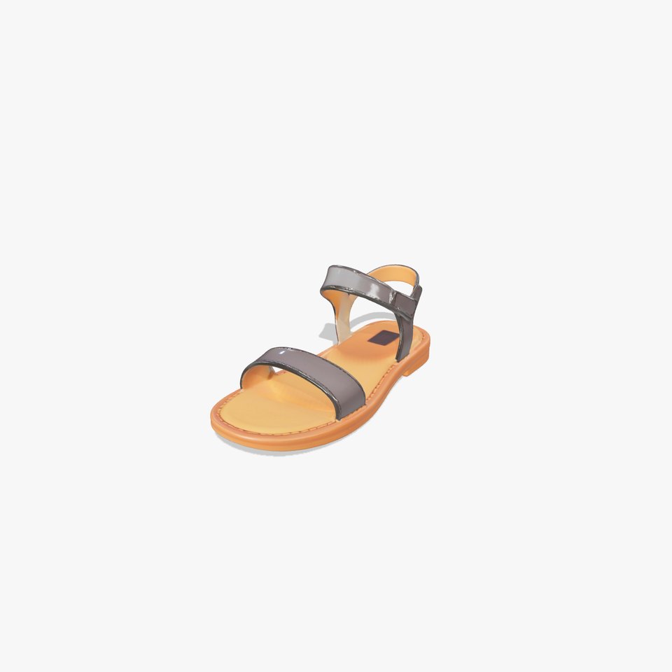 Elegant Sandal Brown model pack
