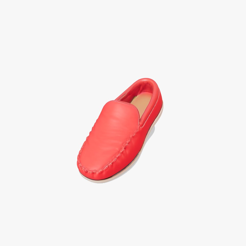 Vibrant Red Loafer model pack