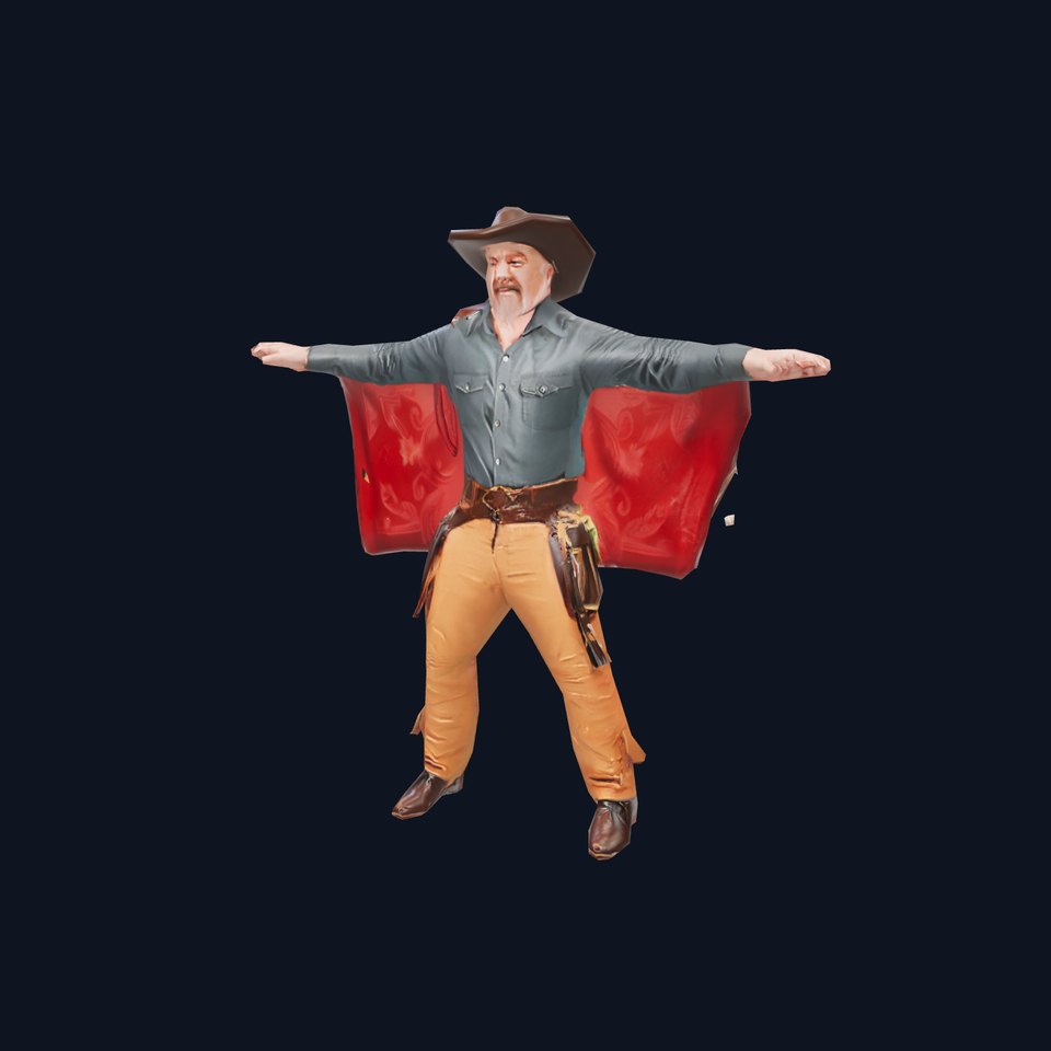 Western Cowboy Attire model pack