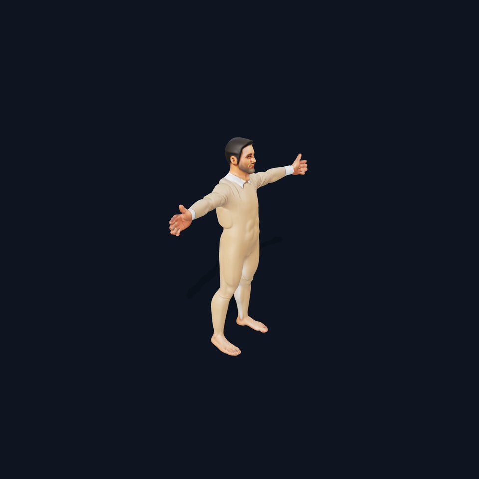 Beige Unity Suit model pack