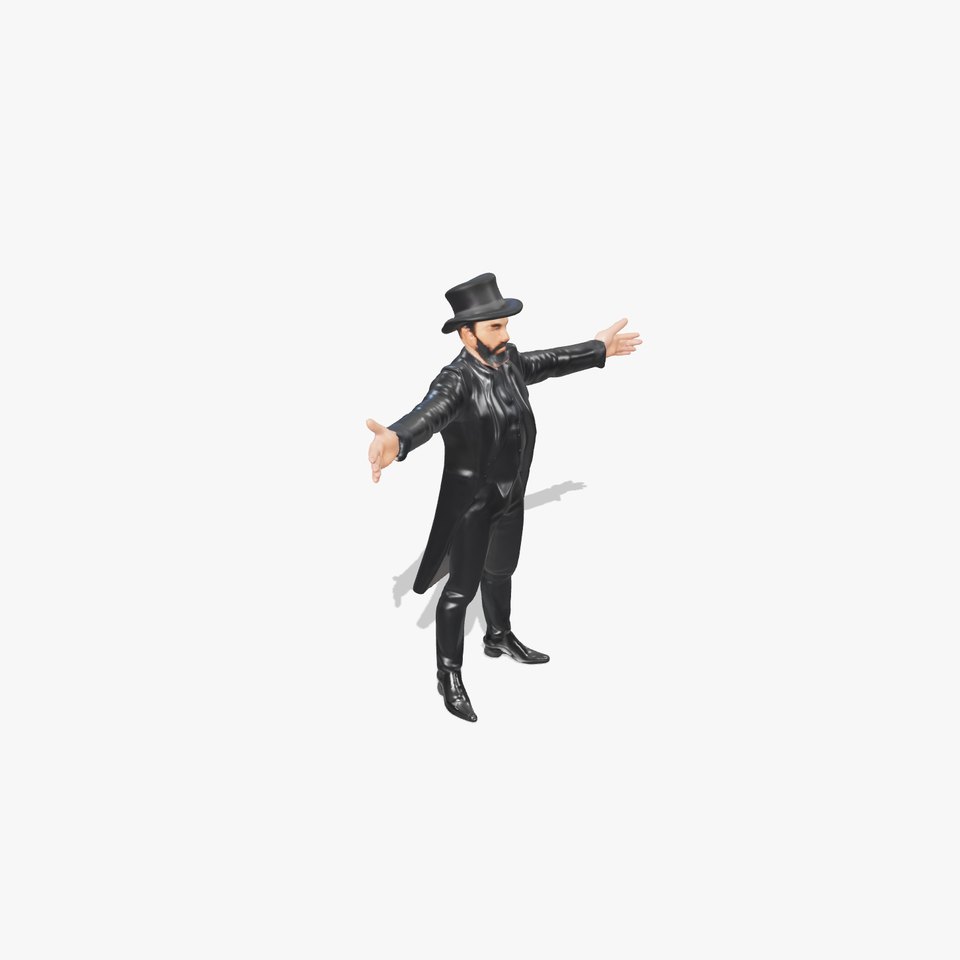 Elegant Victorian Gentleman model pack