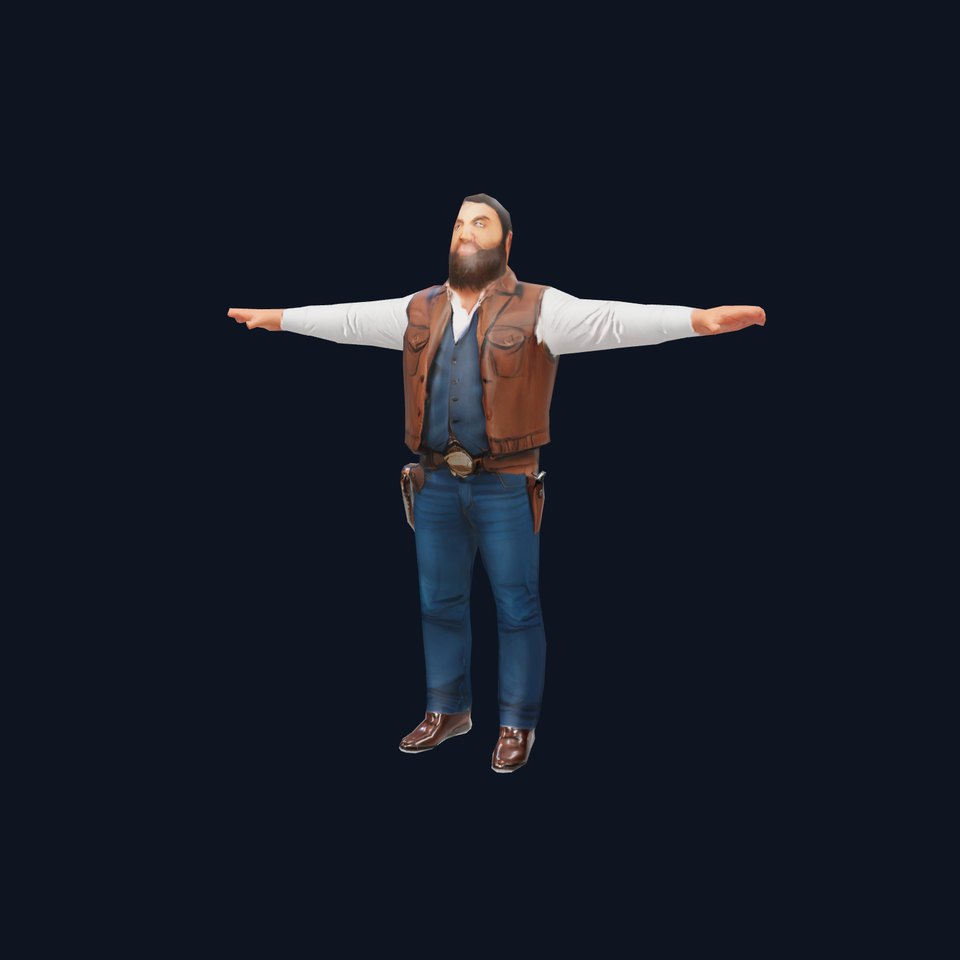 Cowboy Adventurer model pack