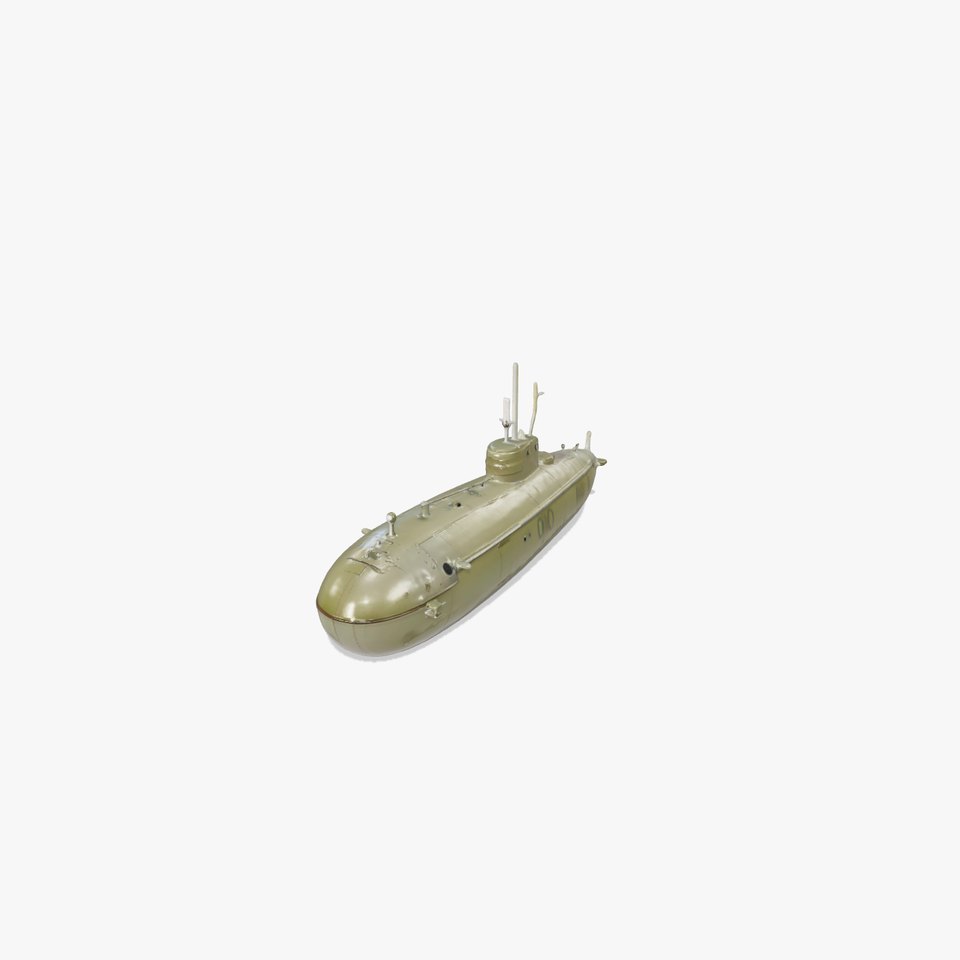 Orio Military Submarine model pack