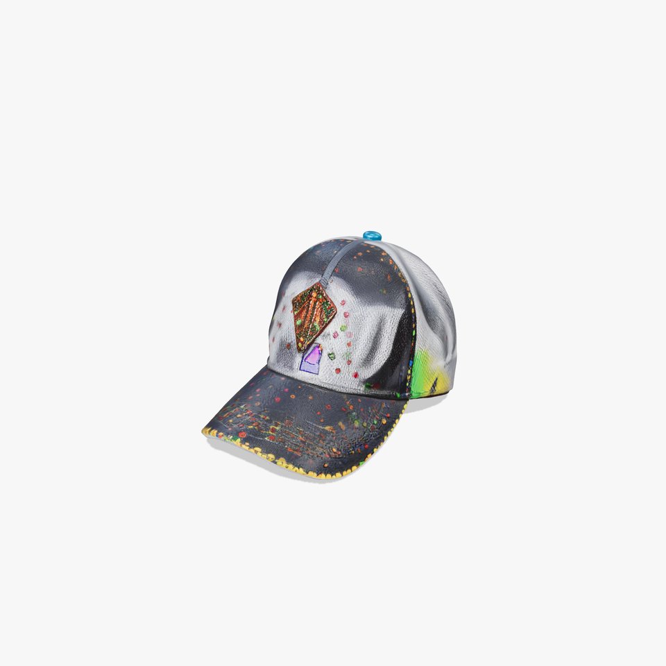 Colorful Metallic Cap model pack