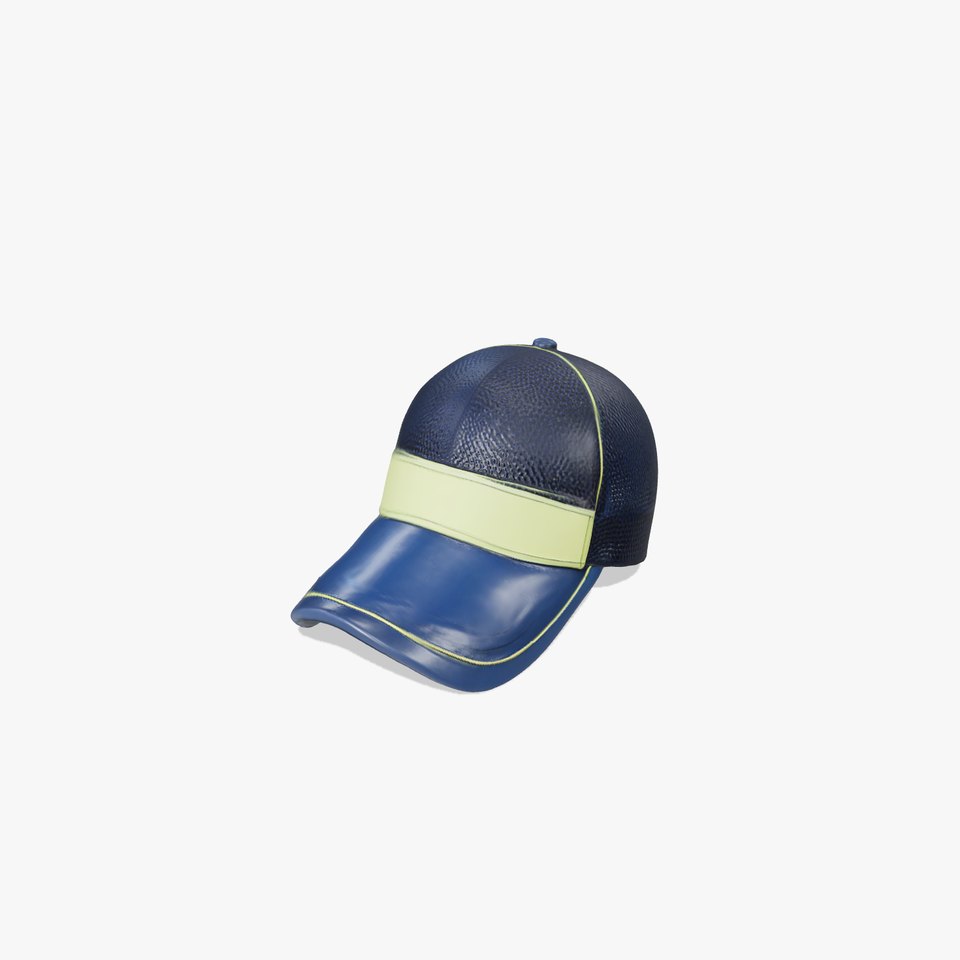 Navy Green Trucker Cap model pack