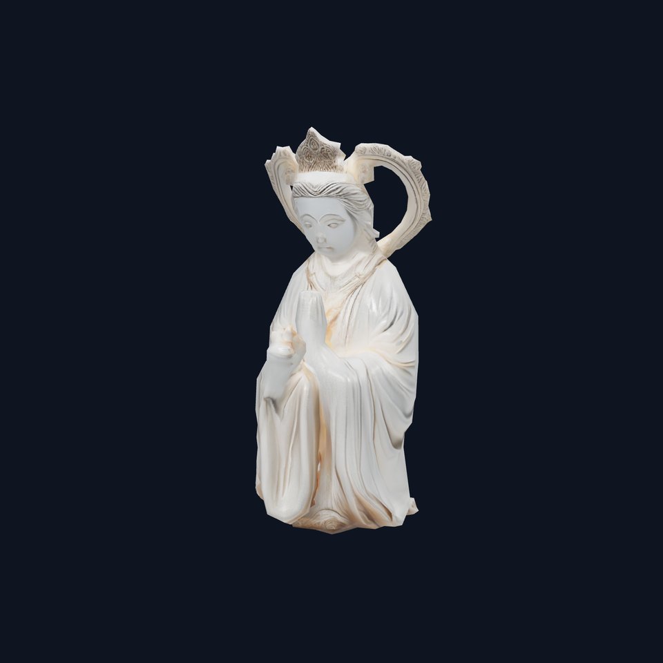 Majestic Ivory Statue model pack