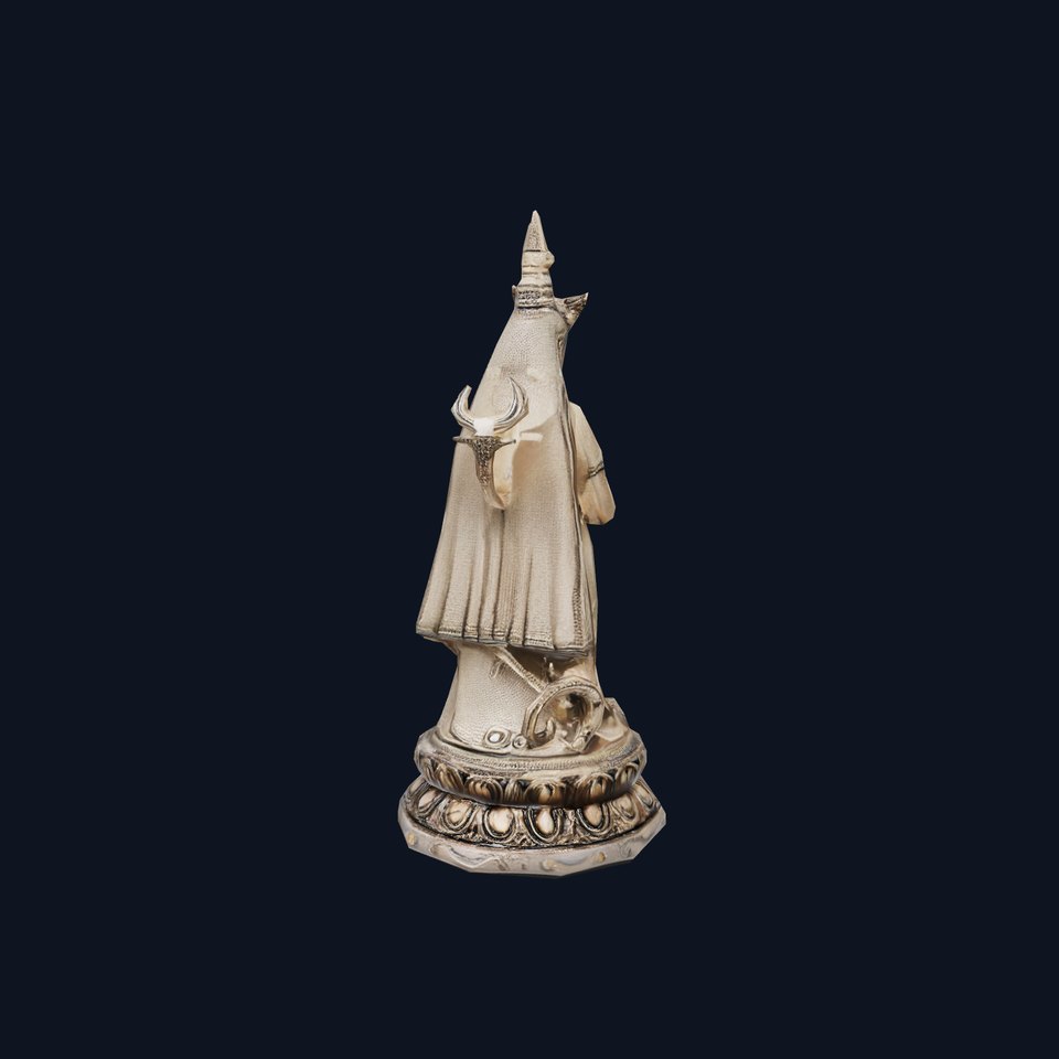 Golden Bodhisattva Statue model pack