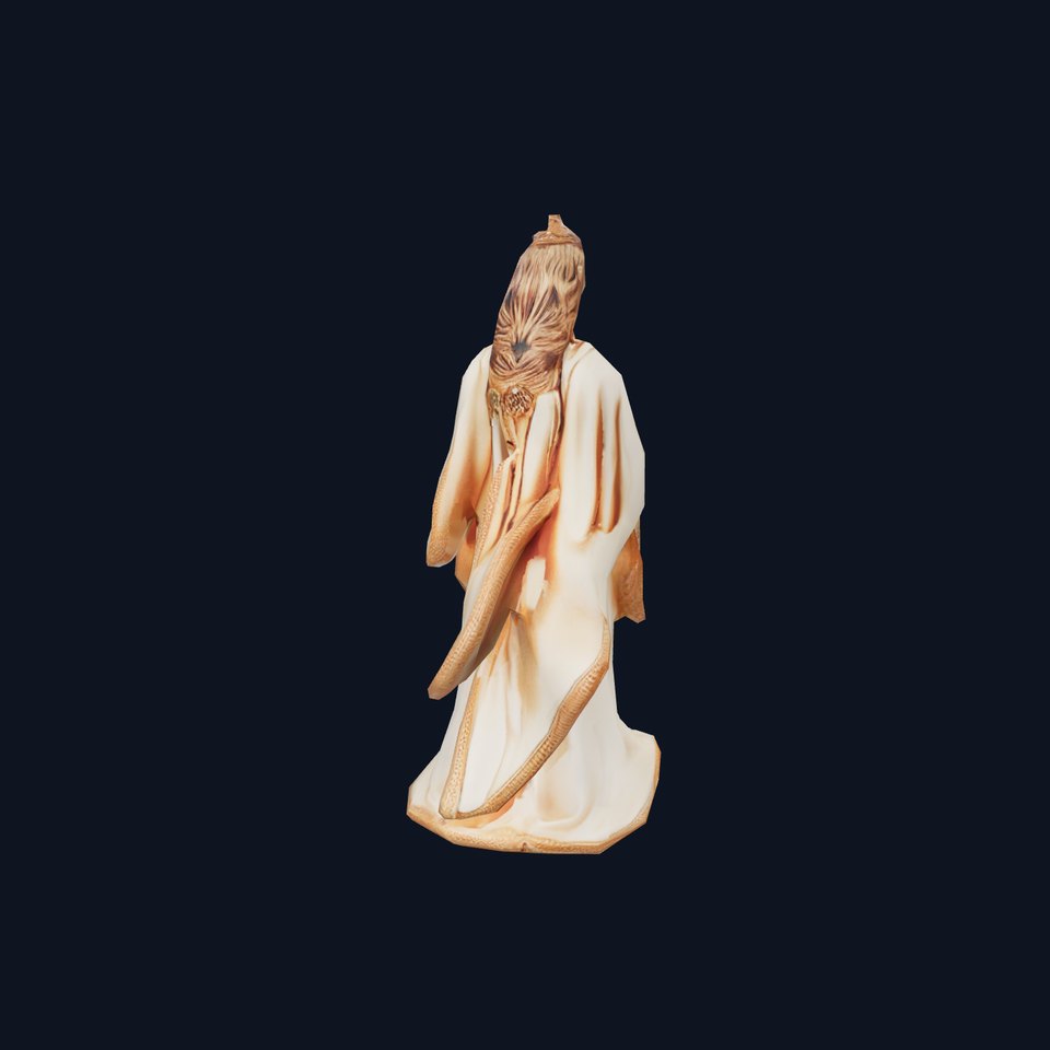 Regal Ivory Statue model pack