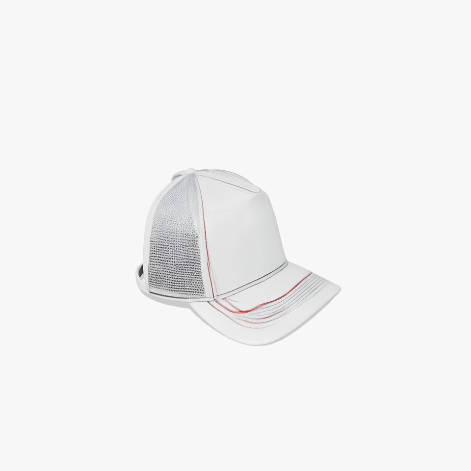 Mesh Back Cap model pack
