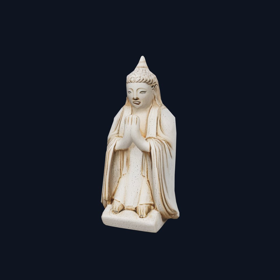 Serene Buddha Statue model pack