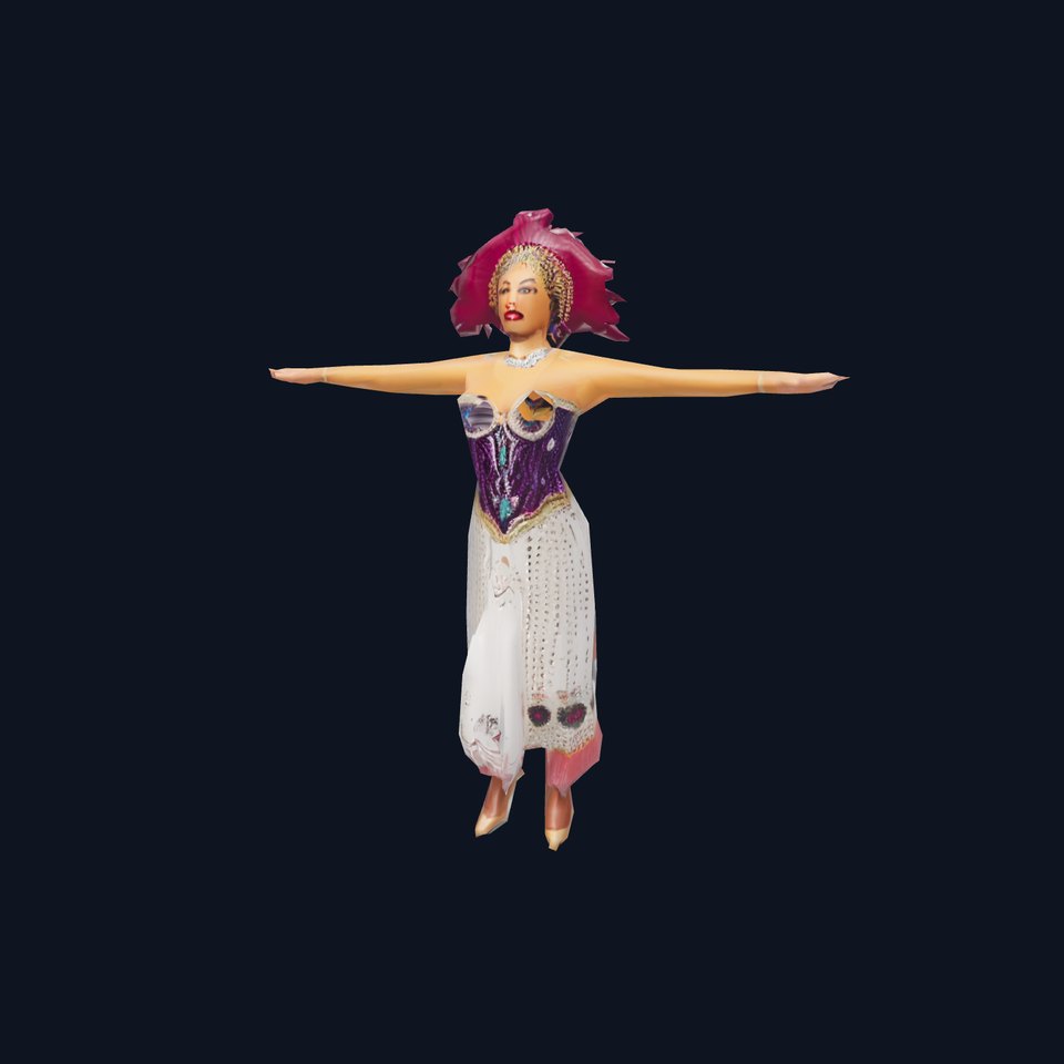 Regal Carnival Attire model pack