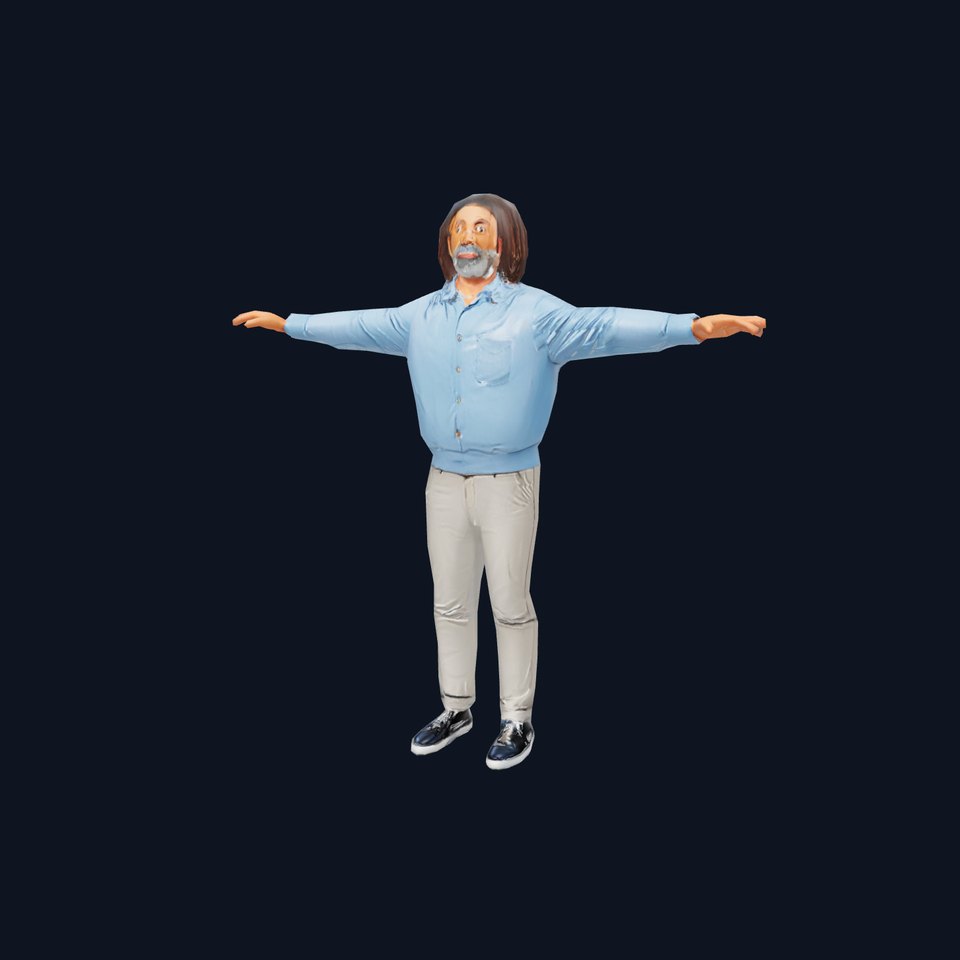 Casual Denim Outfit model pack