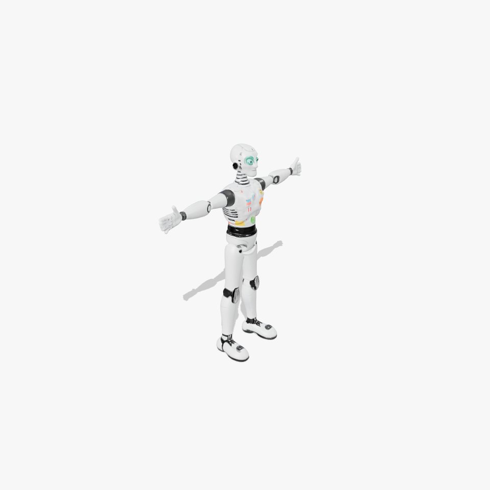 Silver Android Companion model pack