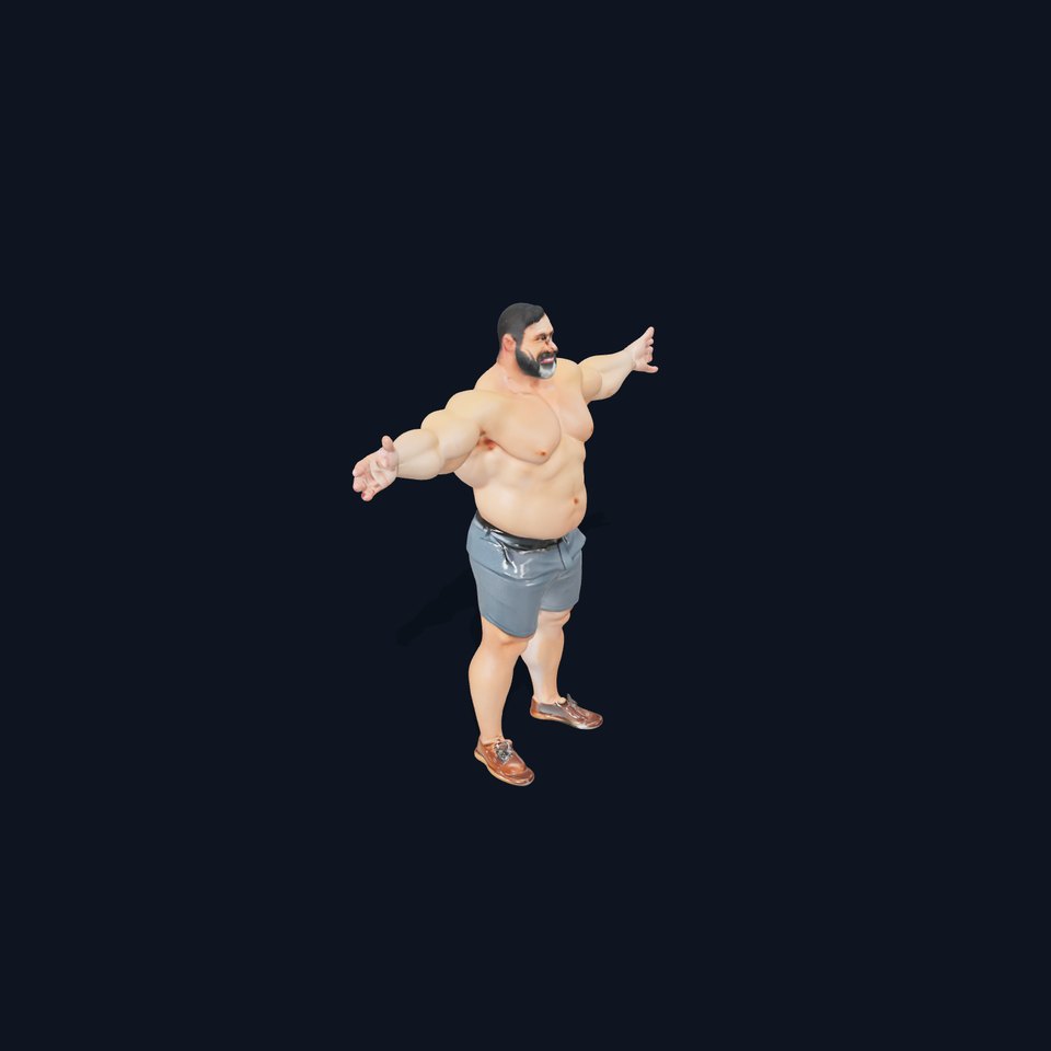 Strongman Athletic model pack