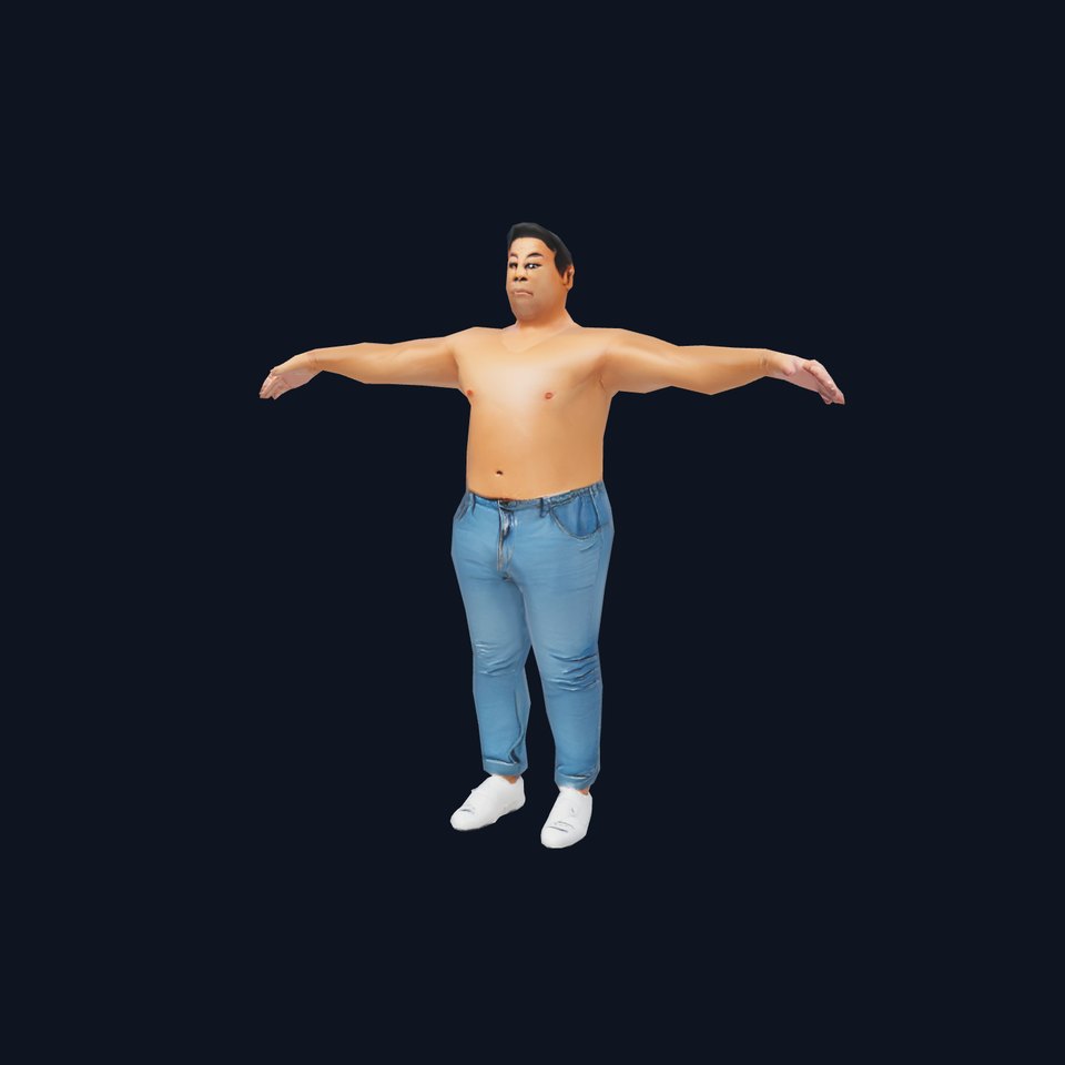Casual Denim Character model pack