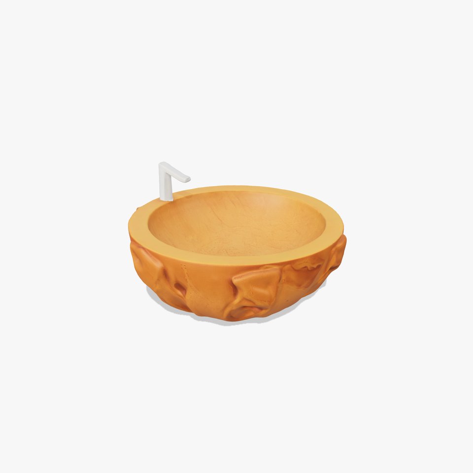 Textured Stone Basin model pack