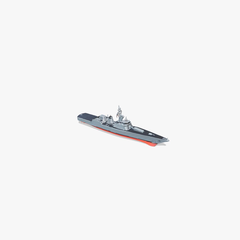 Stealth Destroyer model pack