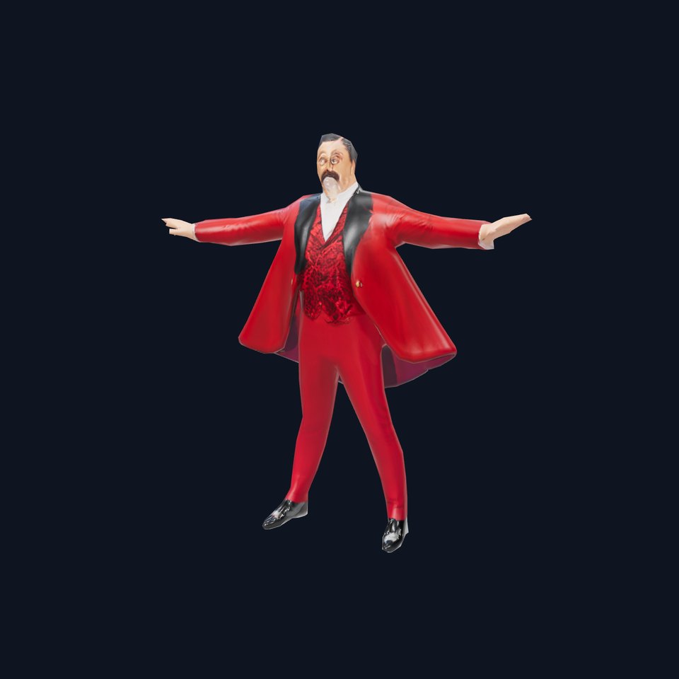 Vibrant Ringmaster Attire model pack