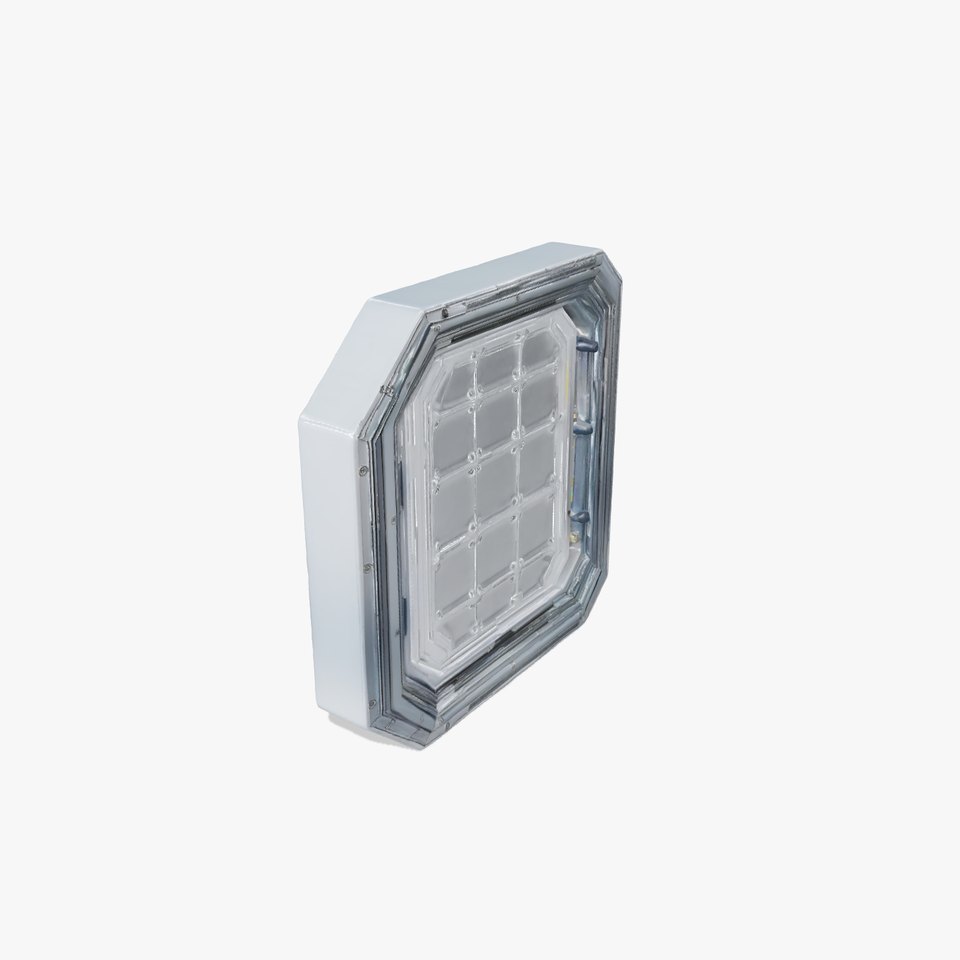 Futuristic Steel Door model pack