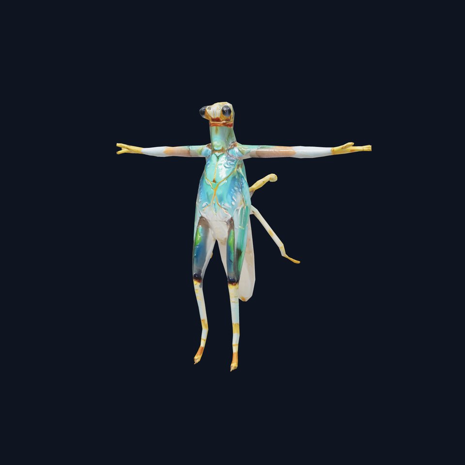 Iridescent Mantis model pack