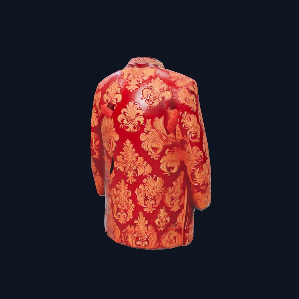 Royal Brocade Jacket model pack