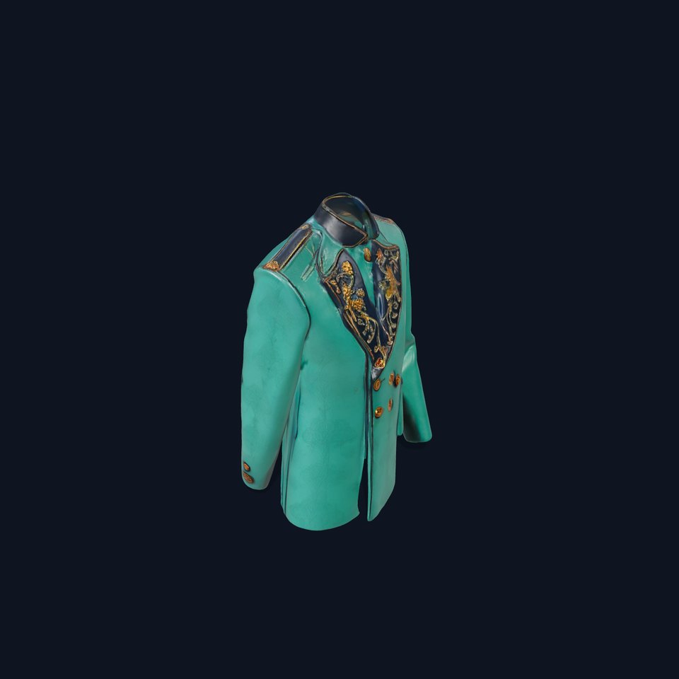 Emerald Regal Jacket model pack