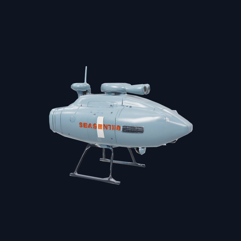 Sea Sentinel Aqua Drone model pack