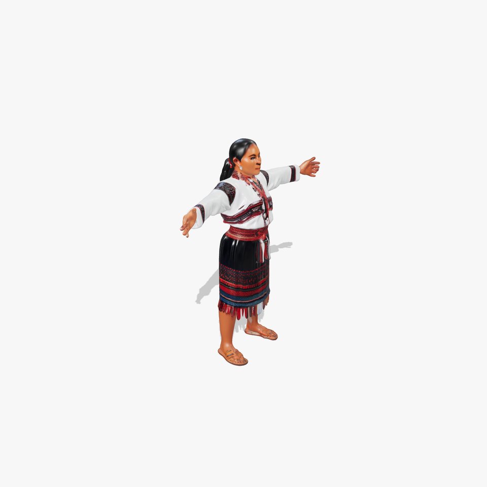 Traditional Outfit Model Pack