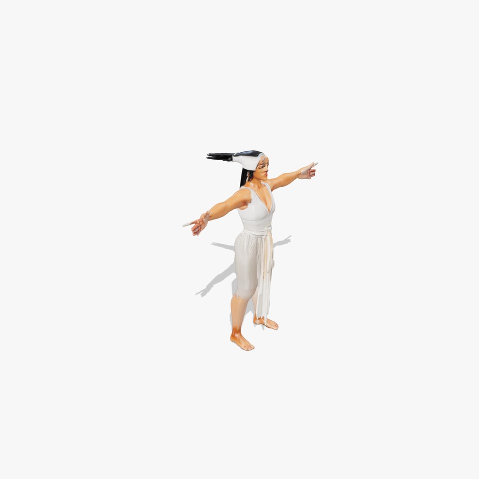 Elegant Dancer Pose model pack