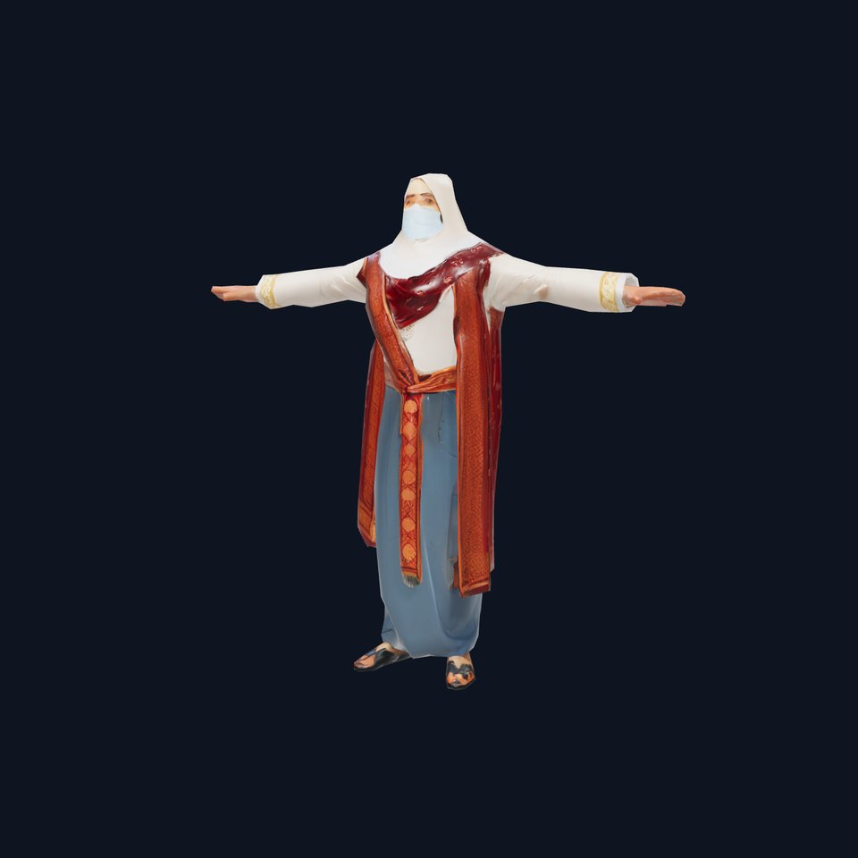 Traditional Attire model pack