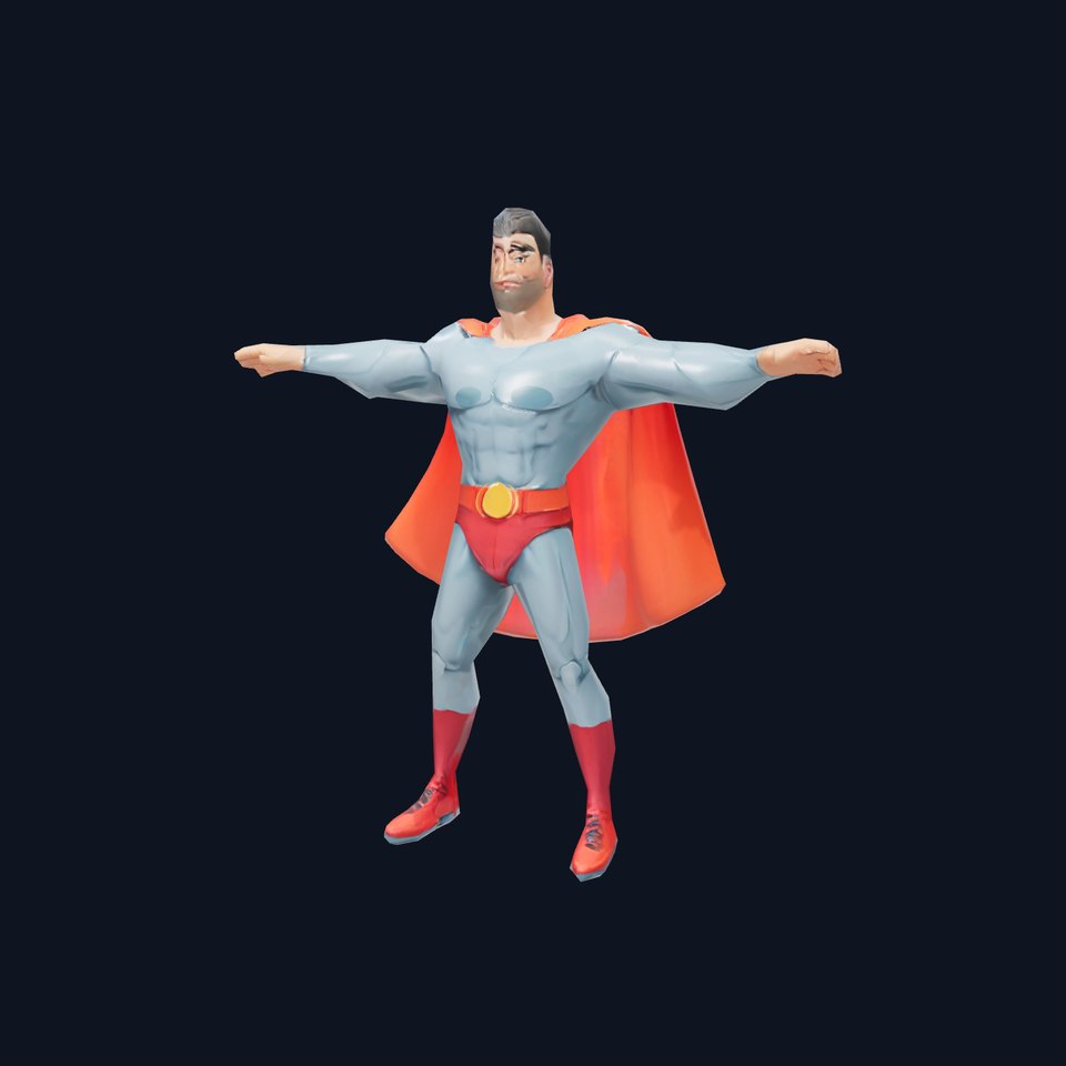 Heroic Cape Avenger model pack